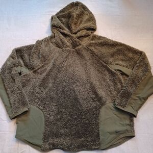 Nike Sherpa Therma Fleece Hoodie Women's Size XL